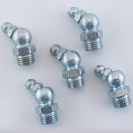 SMÖRJNIPPEL 1/8" 45° 5 ST