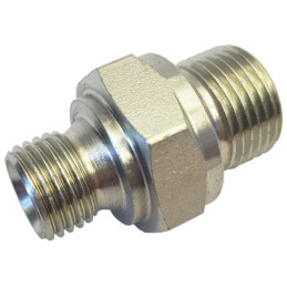 SEXKANTNIPPEL STÅL 1/4"x3/8" U
