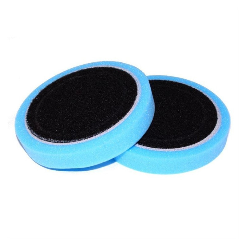 Polerrondell Blå Mjuk 160mm 2-pack