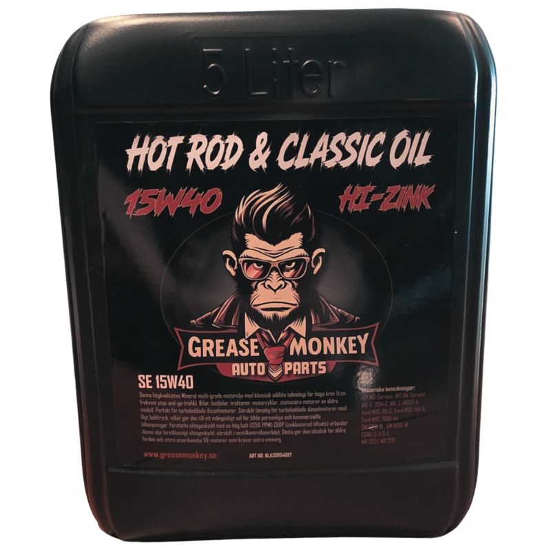 Grease Monkey 15W-40 Hot Rod & Classic High Zink